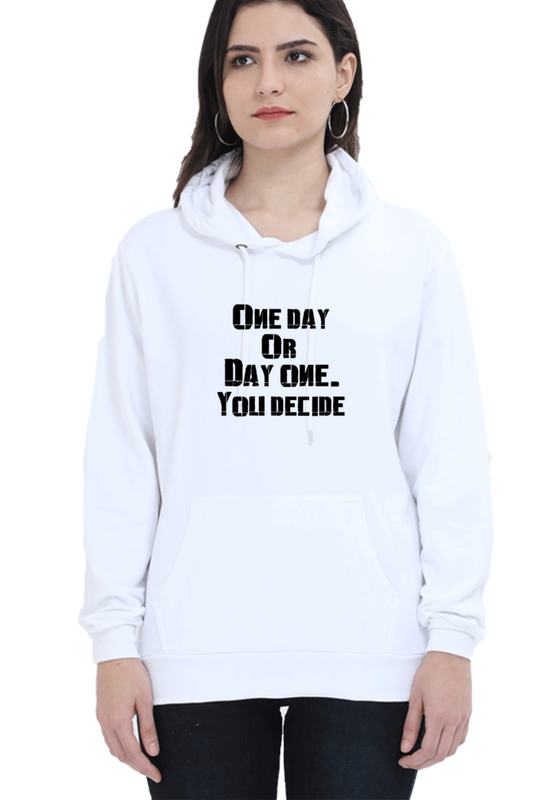 One day or Day One Revolution Hoodie