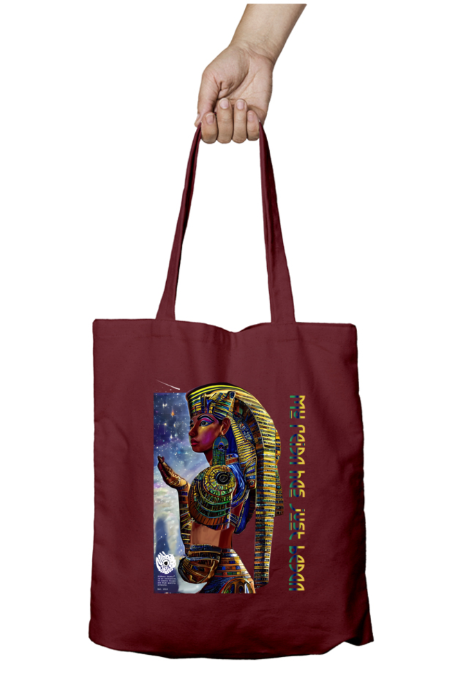 Egyptian Queen Zipper Tote Bag