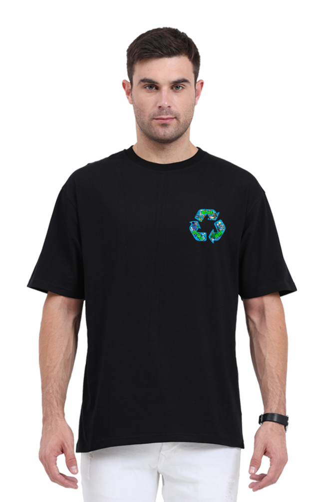 3R Recycle Unisex Oversized Tshirt