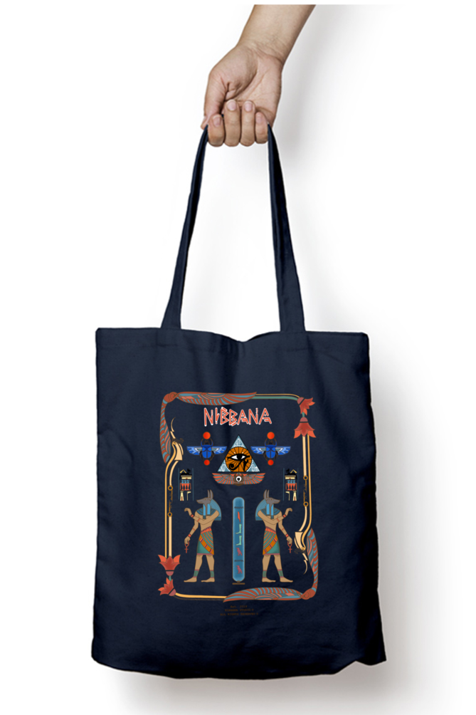 Egypt Zipper Tote Bag