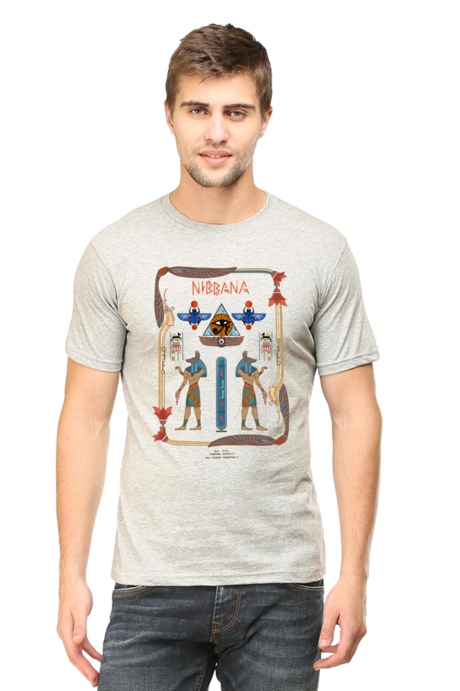Hieroglyphics Egypt Regular tshirt by Nibbana Studio