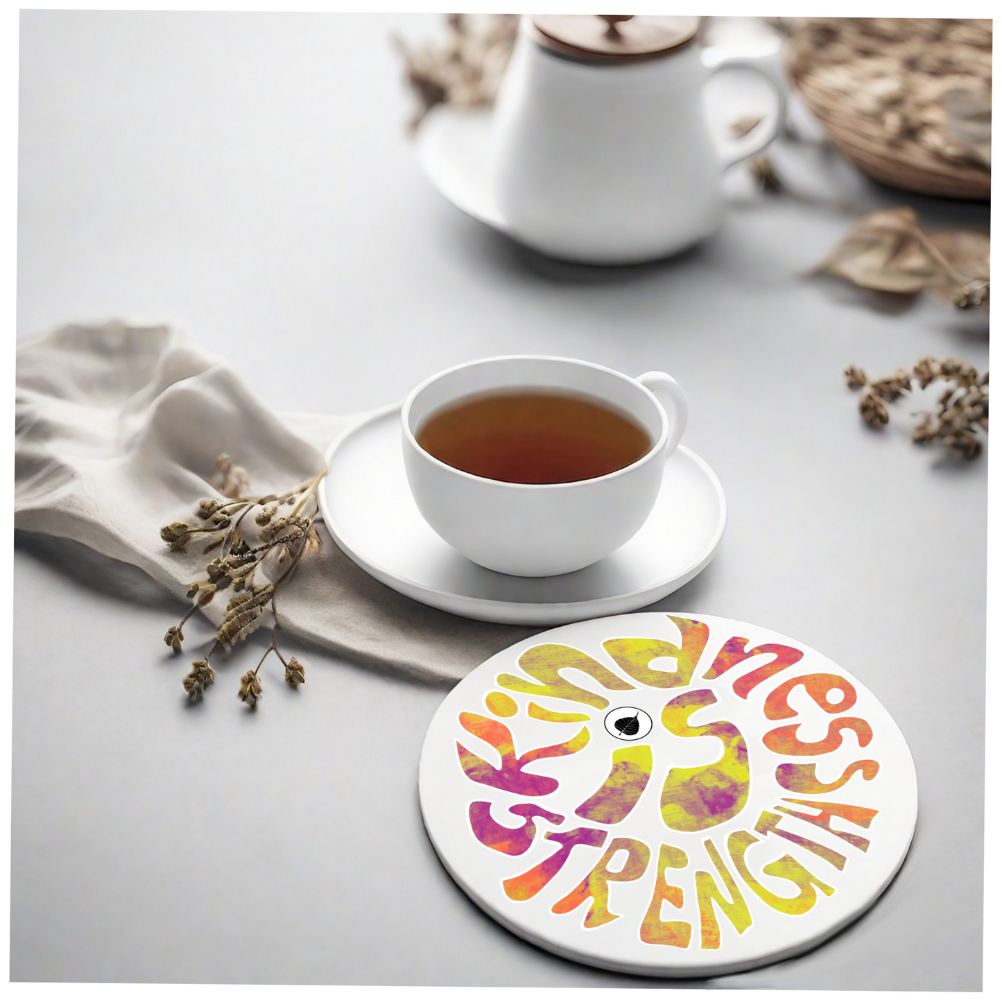 Kindness Round Coaster