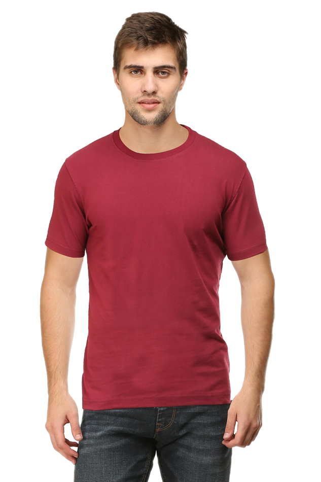 Plain color Round Neck